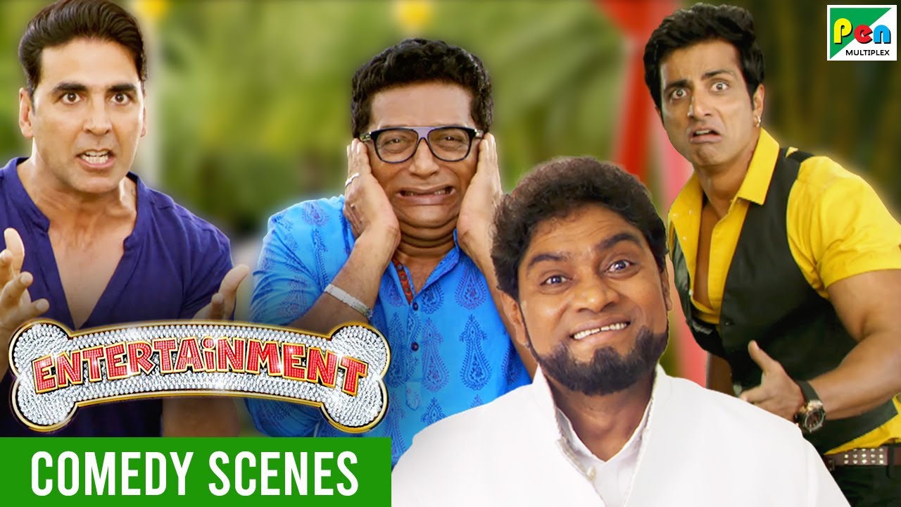 Akshay Kumar – Johnny Lever – Back to Back Comedy Scenes | Entertainment | Sonu Sood, Tamannaah